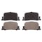 Advics 09-05 Scion Tc/01-00 Toyota Camry:Rear Disc Brake Pad, Ad0835 AD0835 - alternate 2